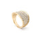 Lunaria Diamond Pave Small Ring - 1